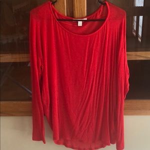 Red long sleeve